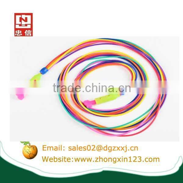 Comfotable eyeglasses silicone ropes