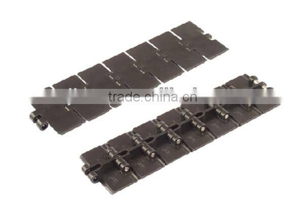 518/316 stainless steel chain plate conveyor system for packing