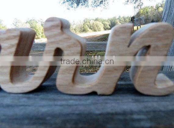 domestic wood LEARN sign shelf sitter word art for deco