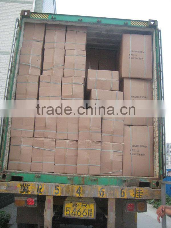 push button trolley nylon fabric with PU combination 4 pcs set trolley set