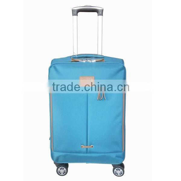 nylon material suitcase sets with high class eminent suitcase