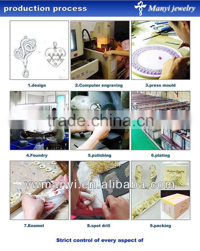 2014 new fashion ladies stud color enamel rose hanging ring latest gold earring designs in zinc alloy jewelry E00225