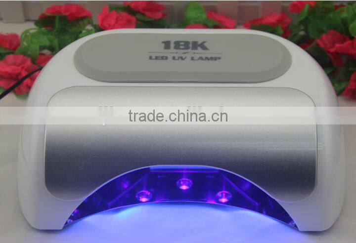 2014 newest nail dryer uv led nail lamp 36w for nail polish gel