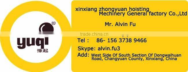 Great quality manual double girder bridge crane