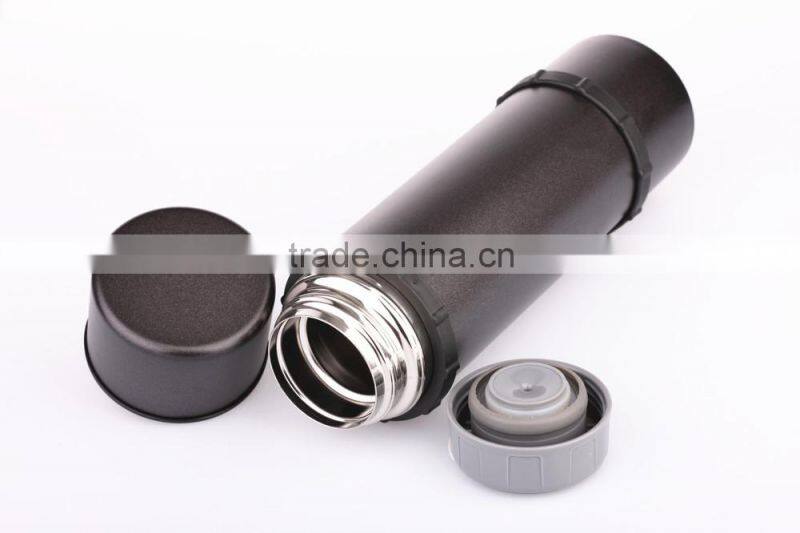 1L double wall travel sport stainless steel vacuum thermos flask