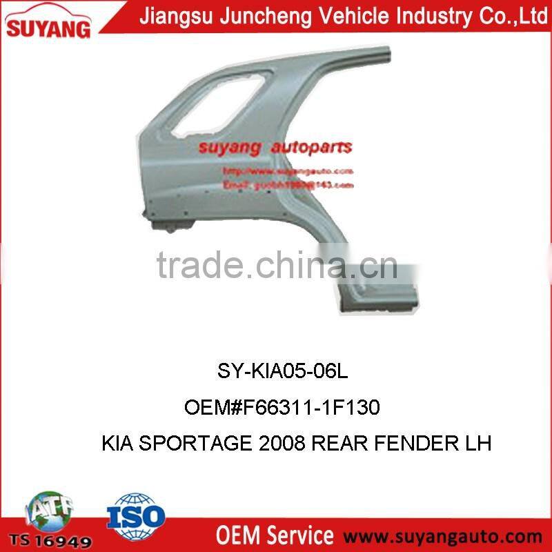 Sportage auto spare parts rear dender left