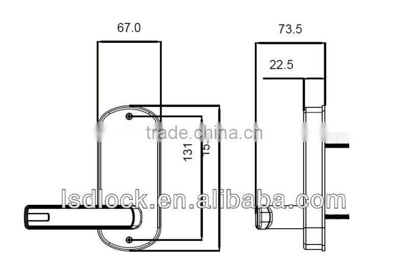 smart card reader door z-wave lock