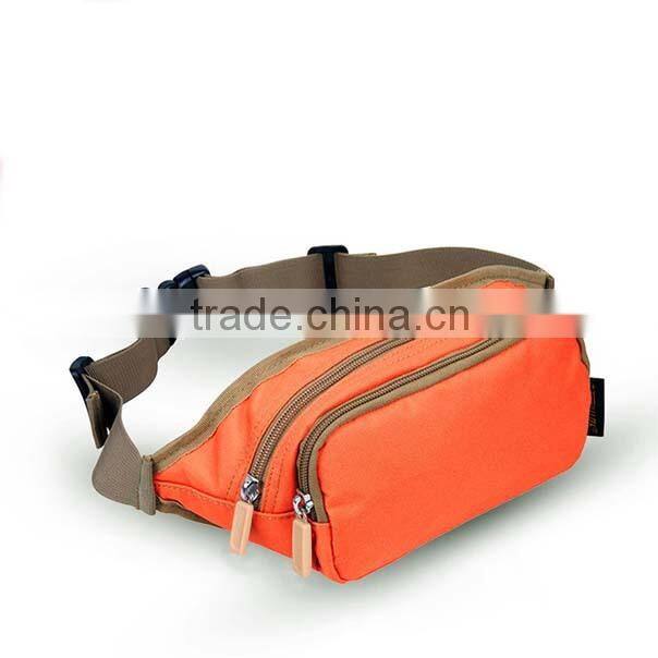 wholesale durable hot sale eco canvas sport waist bag for men