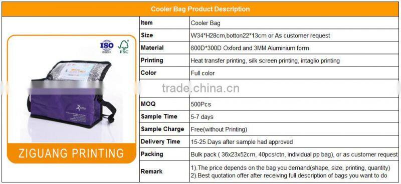 Customized Wine Cooler Bags