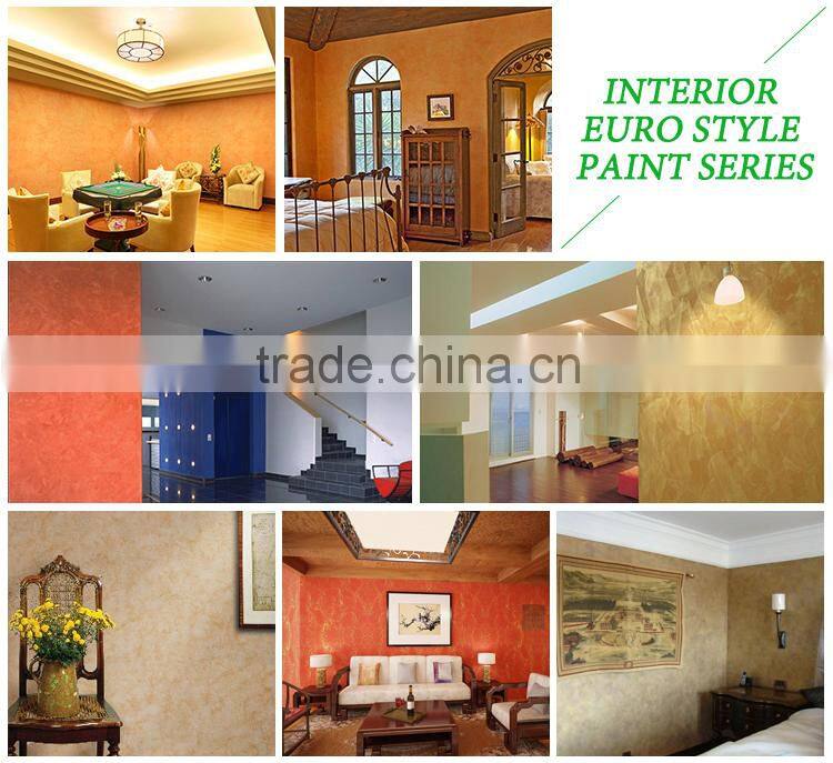 Artistic effects, feel smooth cement based paint