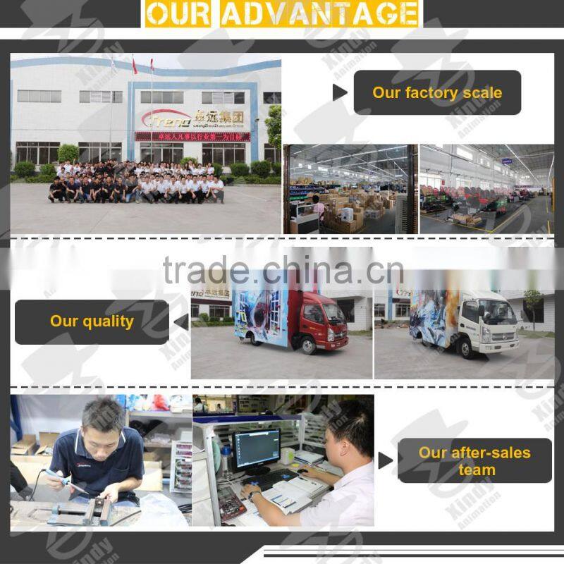 IAAPA popular VR treadmill virtual reality simulator 9d cinema