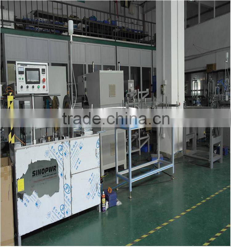 Automatic pet pvc transparent china plastic cylinder producing machine