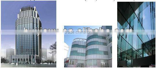 Aluminum Clear Glass luminous curtain wall