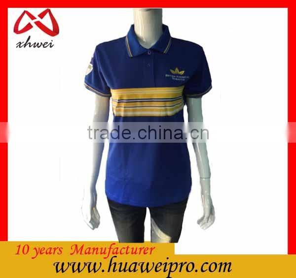 China Top level best sell men's polo shirt 100% cotton whole sale