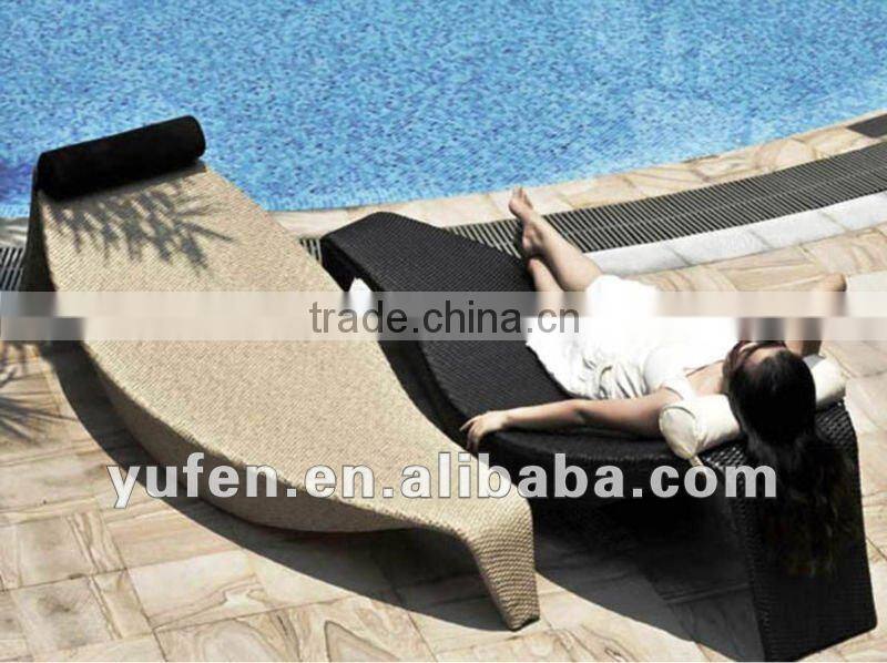 cast aluminum rattan furniture outdoor lounge sofa