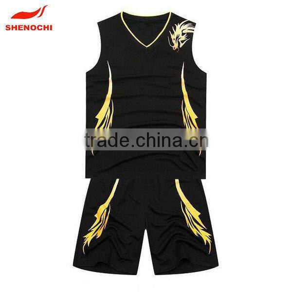 Latest High Quality cheap reversible basketball jerseys