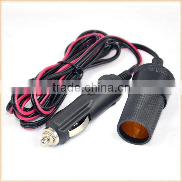 5.5*2.1mm dc 24v power cable to cigarette socket
