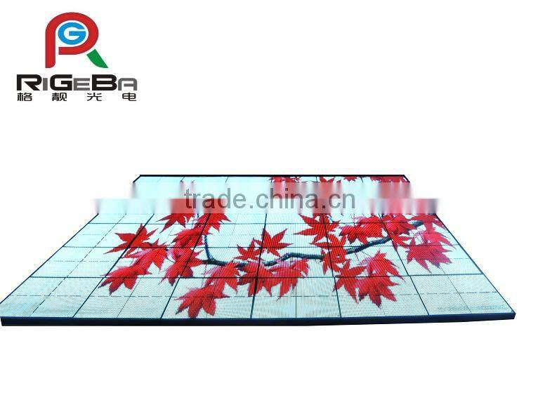 NEWEST 2014 Super Clear and Slim LED Video Floor/led dance floor lights