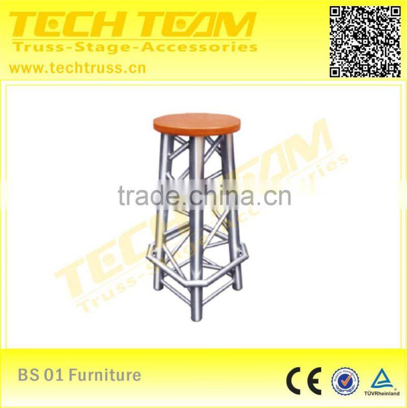 aluminum furniture Truss stool quatro