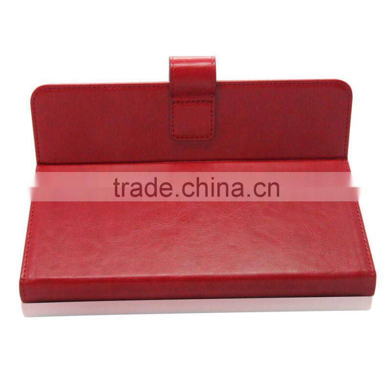 Scratch-resistant leather cover with magnet closure for Ipad 8'' Inch