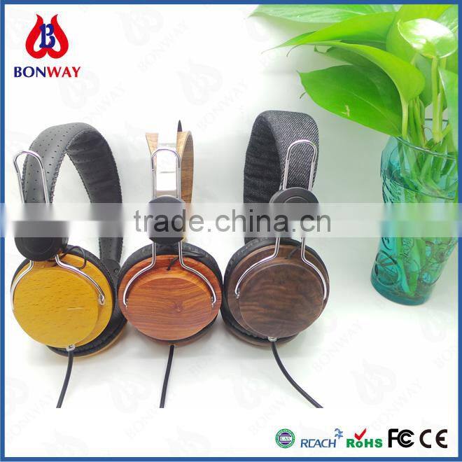 wooden proof headphone for PC