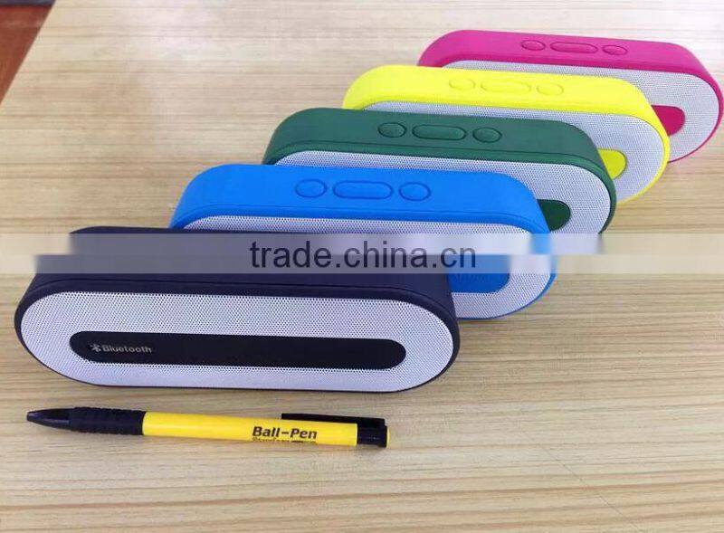 New Mini Unique Design USB Speaker Bluetooth Wireless Speaker With FM Radio TF Card