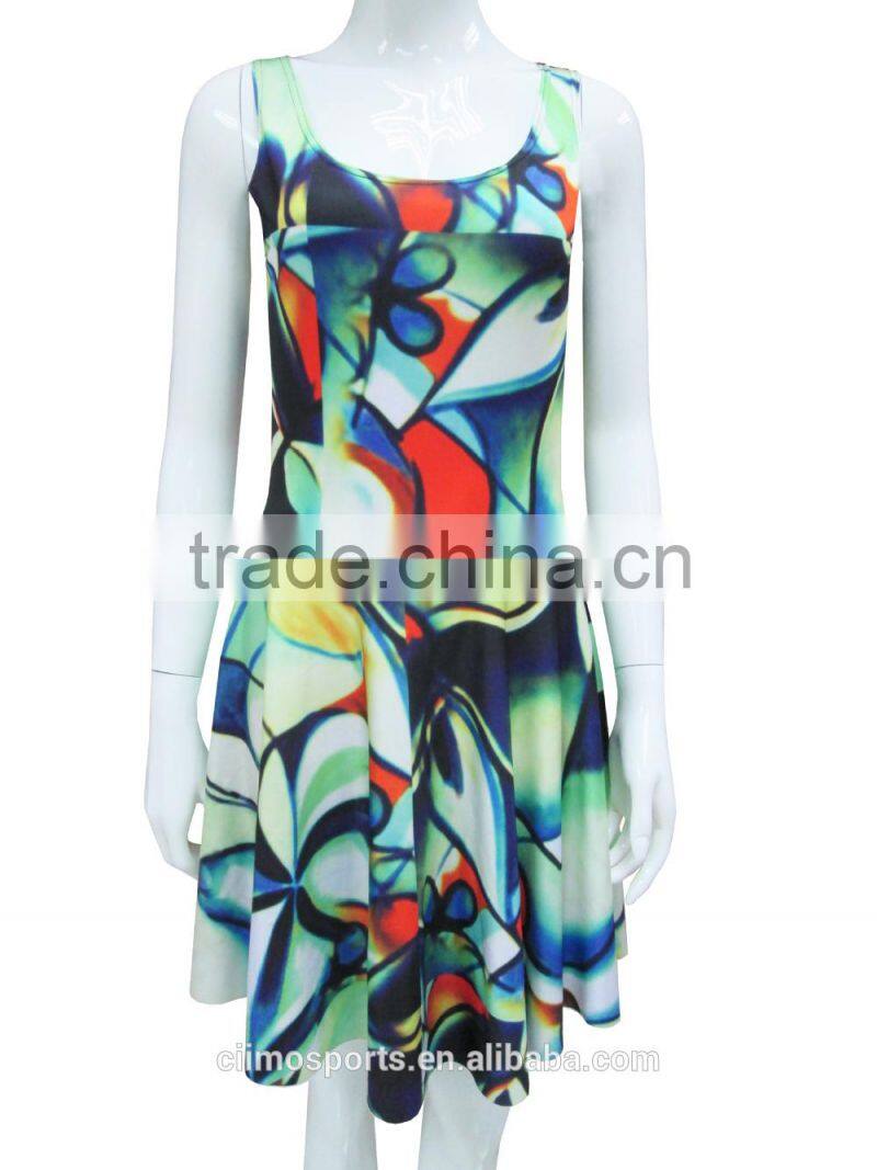 Ladies Grey Knit Elegant Women Casual Dress