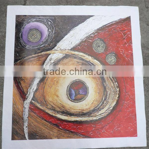 abstract oil group painting