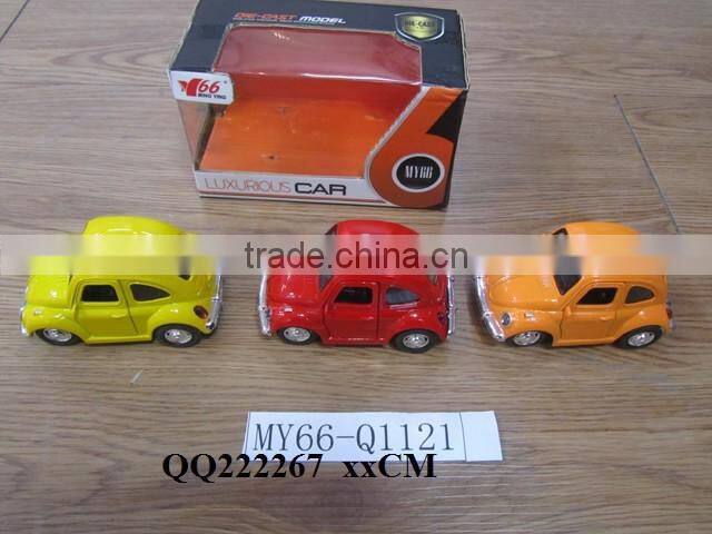1:38 pull back Metal car-2 open the door 3 colors,toys car for kids