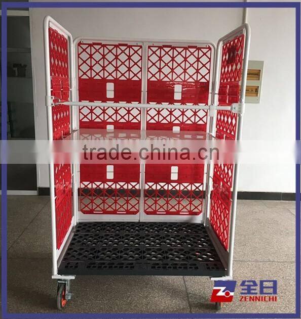 Supermarket roll cages , roll containers , roll trolleys for transporting