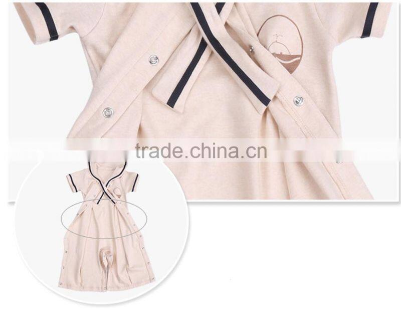 100% organic cotton Material Top quality baby rompers
