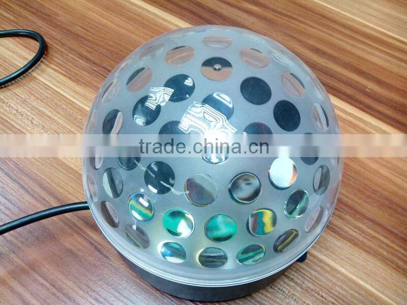 Attractive Stage Lighting Decorations Crystal LED Light Magic Spinning disco Ball