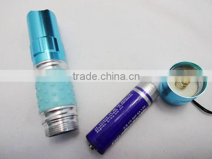 Onlystar GS-5005 rubber brightness hand strap led flashlight keychain light led