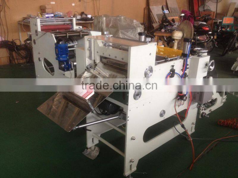 High Quality Paper Sheeting Cross Cutting Machine With Slitting EPC PLC Stacker Price