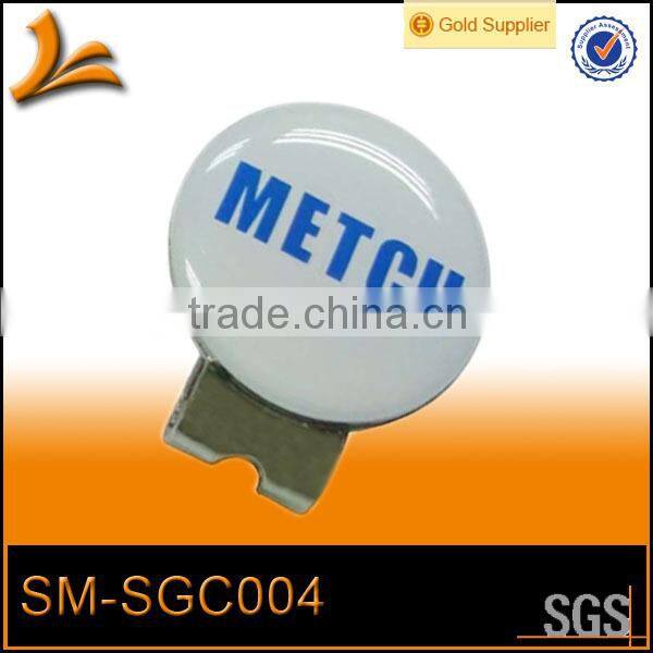 SM-SGC004 custom magnetic golf ball marker hat clip