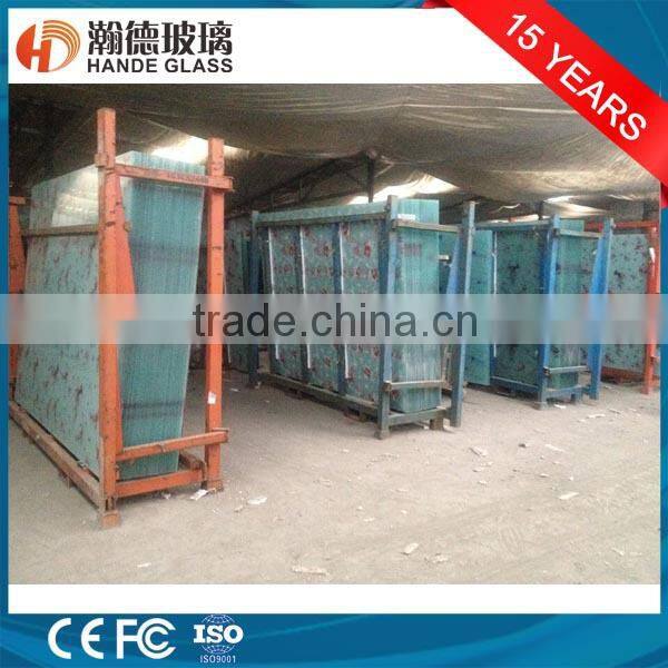 3.8MM beautiful silk screen glass
