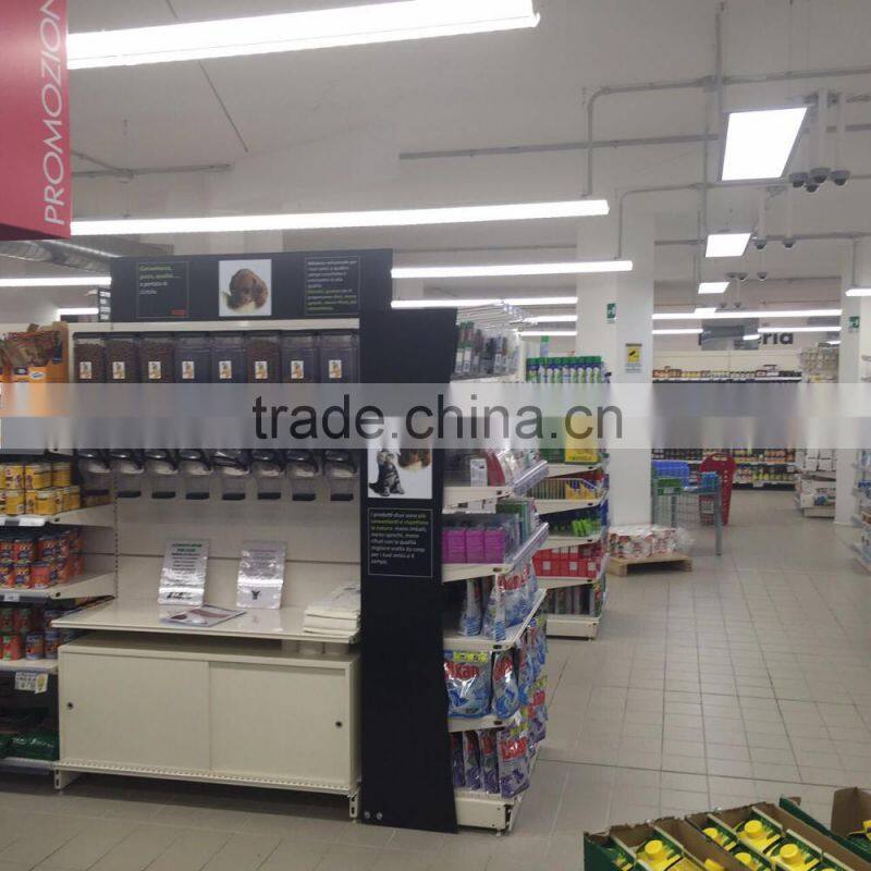30W 60W 120W Linear LED Pendant Light Fixture for Supermarket Ceiling Mounted Installation