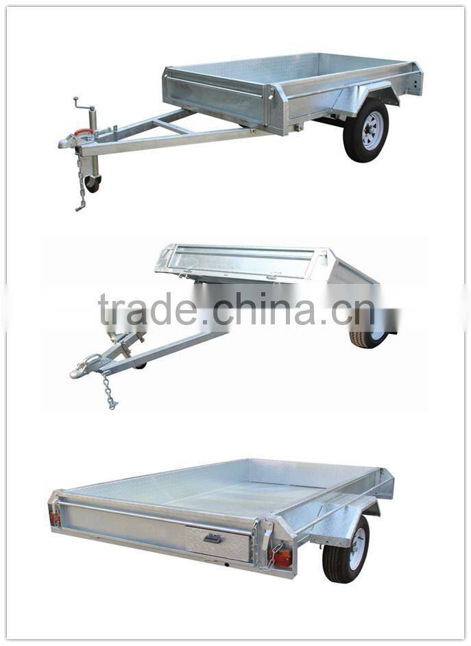 High quality hot dipped galvanzied fully weld trailers