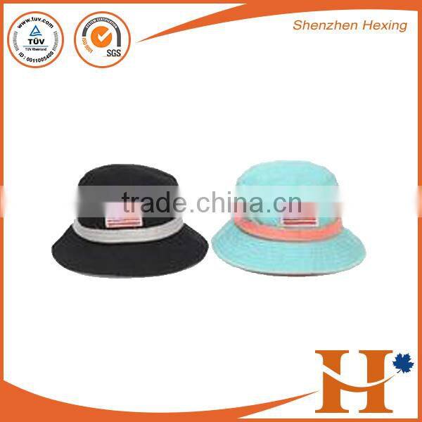 Fashion style custom bucket hat jean fishing hat leisure cap with factory price