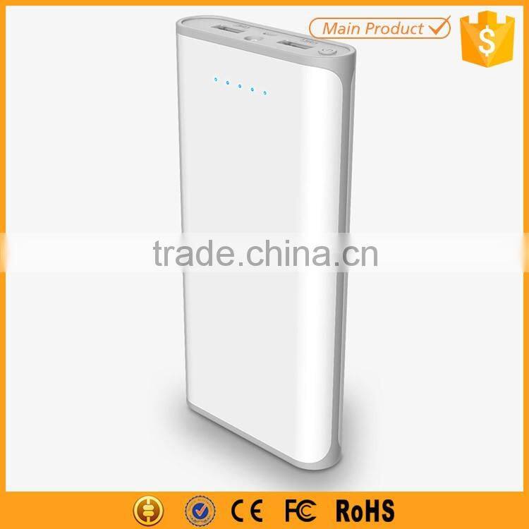 External Backup Battery 20000mAh USB Charger Power Bank