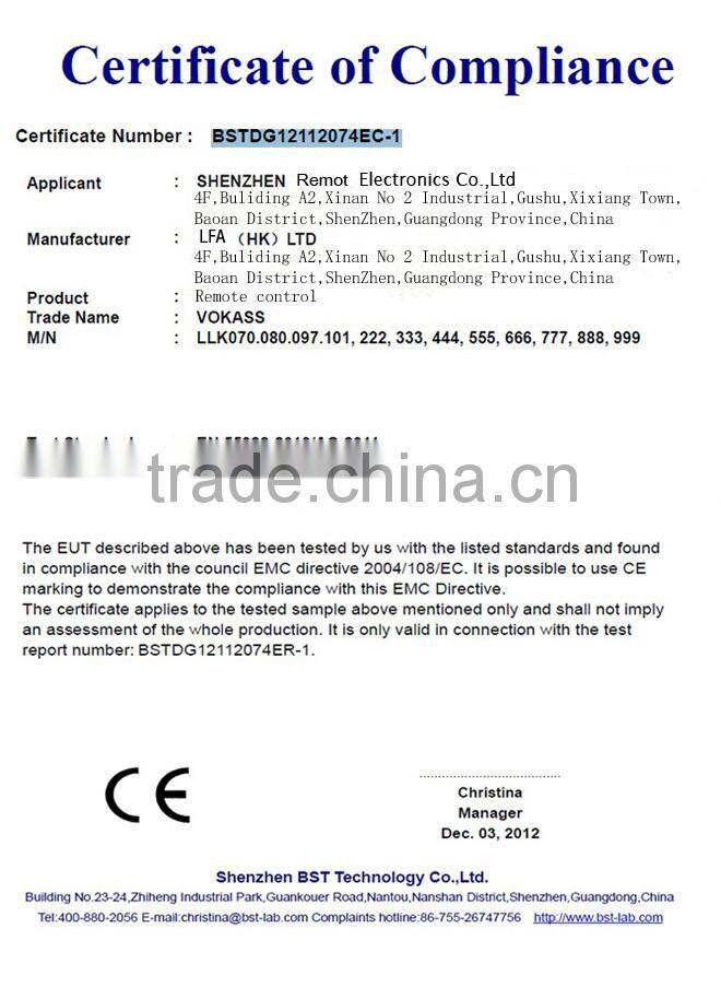 500 in 1 Universal mini TV remote control