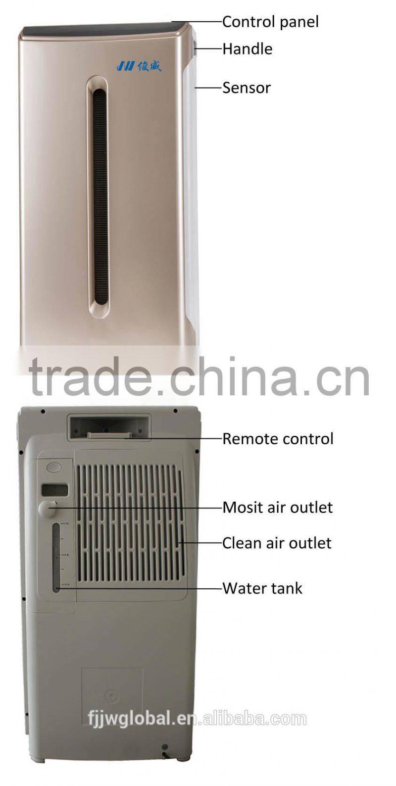 Air Purifier with Humidify HEPA Active Carbon big office room for dust