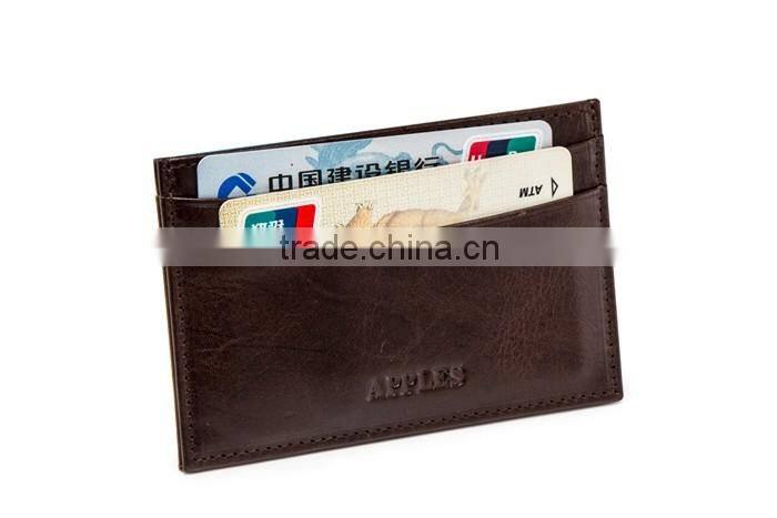 Wholesale Travel Fashion Style Superior Quality Men'S Leather Purse / Wallet