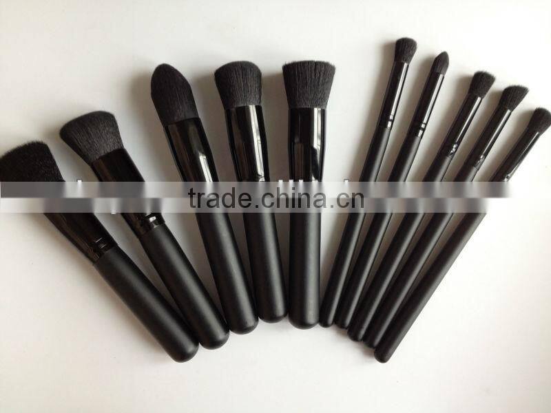 top quality 22/23 piece goat hair make up pink cosmetic brush set