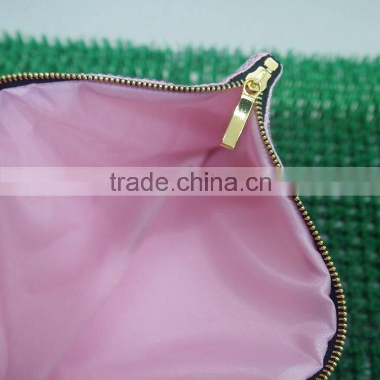 2016 China wholesale cosmetic bag shining beads makeup bag lady nice bag