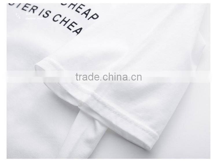 Custom 100% Cotton T-shirts For Men