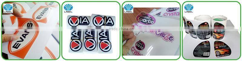 Fancy label for cosmetic, eco-friendly cosmetic label, self adhesive cosmetic label