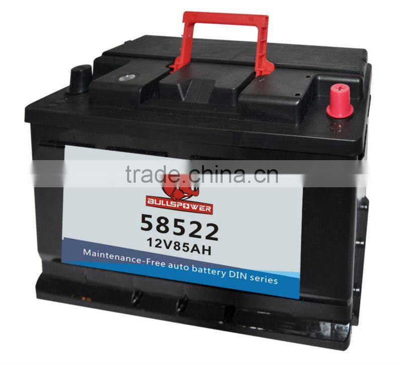 gel battery 58522 DIN Standard 12v85ah stationary battery solar battery battery tester