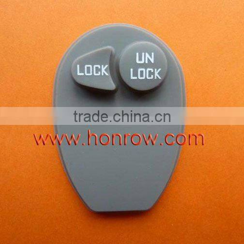 High Quality GM 2 Button Rubber key Pad,GM key pad,key shell