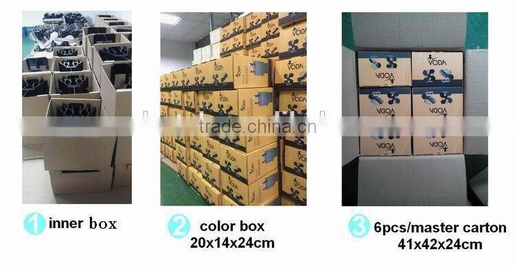 2015 Attractive designs 4 blade silver Wood burning stove fan